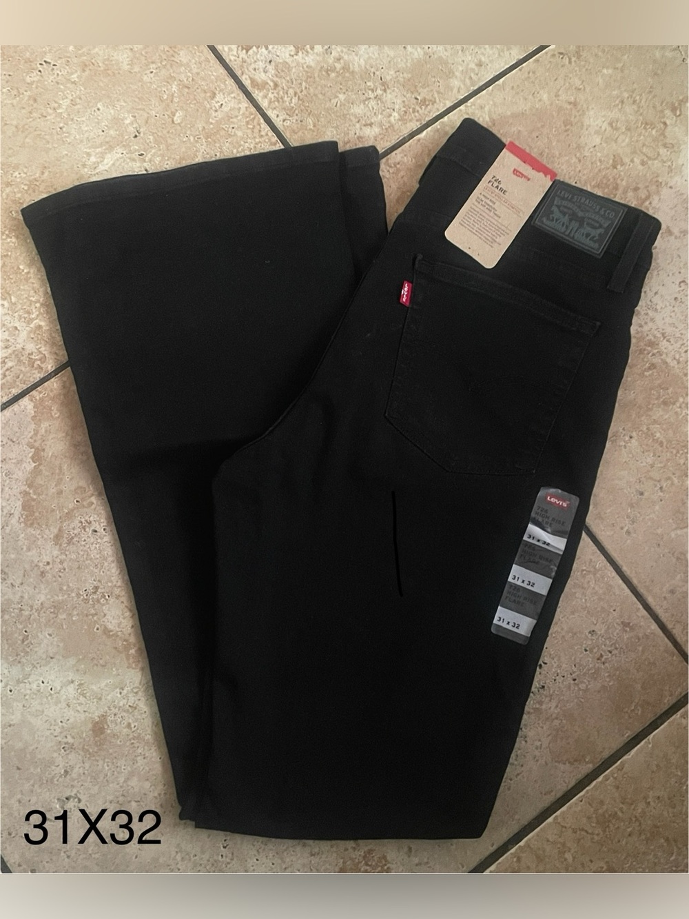 Levi's Women’s Black 726 Flare Jeans